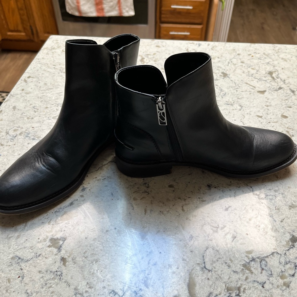 Franco Sarto black short boot